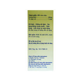 Thuốc Agimoti Điều Trị Triệu Chứng Nôn Và Buồn Nôn (Chai 30ml)