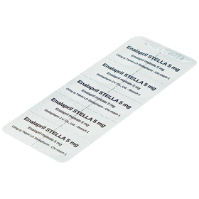 Thuốc Enalapril 5mg điều trị tăng huyết áp, suy tim sung huyết (3 vỉ x 10 viên)