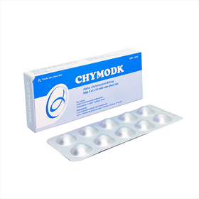 Thuốc Chymodk 8.4mg Điều Trị Phù Nề Sau Chấn Thương, Phẫu Thuật, Bỏng (Hộp 2 Vỉ X 10 Viên)