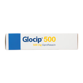 Thuốc Glocip 500 Glomed điều trị các bệnh nhiễm khuẩn (3 vỉ x 10 viên)