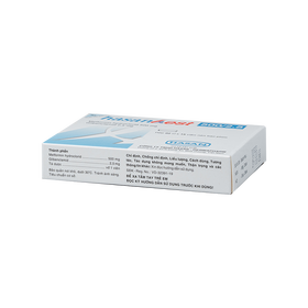 Thuốc Hasanbest 500/2,5 Hasan điều trị đái tháo đường tuýp 2 (2 vỉ x 15 viên)