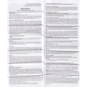 Thuốc Orasten 10mg giảm cholesterone toàn phần (3 vỉ x 10 viên)