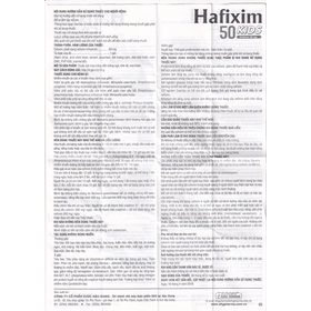 Bột Hafixim 50 Kids DHG điều trị nhiễm khuẩn (24 gói)