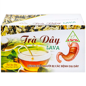 Trà Dây Lava hỗ trợ giảm triệu chứng của viêm loét dạ dày, hành tá tràng (5g x 30 túi lọc)