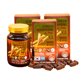 Thực phẩm bảo vệ sức khỏe Korean Redginseng Alpha (60 viên)