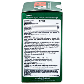 Hewel hỗ trợ thải độc, bảo vệ gan (30 viên)
