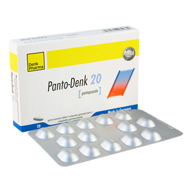 Viên nén Panto-Denk 20 điều trị bệnh trào ngược nhẹ (2 vỉ x 14 viên)