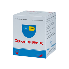 Thuốc Cephalexin PMP 500 Điều Trị Nhiễm Khuẩn - Hộp 200 viên