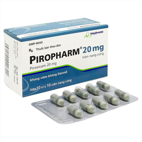Thuốc Piropharm 20mg Imexpharm điều trị viêm khớp dạng thấp, viêm xương khớp (10 vỉ x 10 viên)