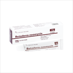 Kem bôi ngoài da Betaderm Neomycin hỗ trợ điều trị các bệnh viêm da (Tuýp 10g)