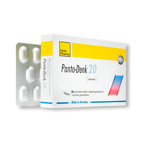 Viên nén Panto-Denk 20 điều trị bệnh trào ngược nhẹ (2 vỉ x 14 viên)