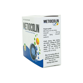 Dung dịch uống Metiocolin 100mg CPC1 Hà Nội điều trị cho trẻ có trí tuệ kém chậm phát triển (4 vỉ x 5 ống x 10ml)