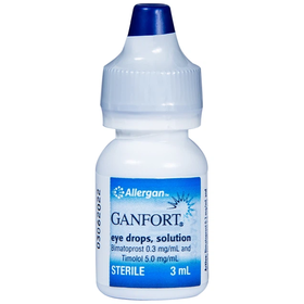 Thuốc nhỏ mắt Ganfort hỗ trợ điều trị Glaucoma góc mở, tăng nhãn áp (Chai 3ml)