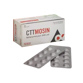 Thuốc CTTMOSIN 8000mg giảm viêm, phù nề sau chấn thương (100 viên)