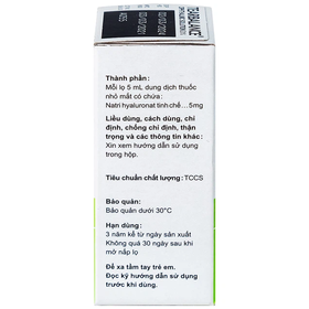 Dung dịch thuốc nhỏ mắt Tearbalance 0.1% điều trị tổn thương biểu mô kết - giác mạc (5ml)