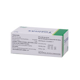 Thuốc bổ sung và điều trị thiếu kẽm Tozinax 70mg (10Vi x 10Vien)