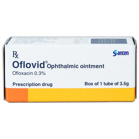 Thuốc mỡ tra mắt Oflovid ointment hỗ trợ điều trị viêm bờ mi, viêm túi lệ, lẹo (Tuýp 3.5g)
