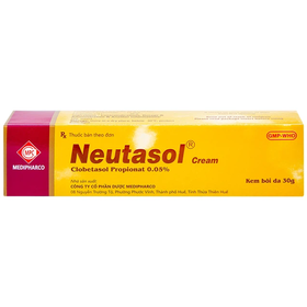 Thuốc bôi ngoài da Neutasol Cream 0.05% trị chàm, vảy nến, viêm da tuýp (30g)