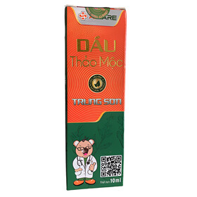 Dầu thảo mộc Trung Sơn hỗ trợ giảm căng thẳng, chống mặt, ngăn ngừa cảm cúm