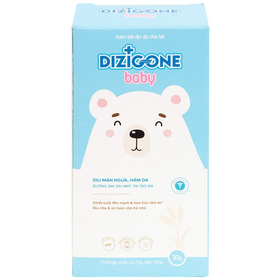 Kem bôi Dizigone Baby dưỡng ẩm dịu mẩn ngứa, hăm da em bé (30g)