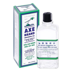 Com bo dầu gió trắng Cây Búa Axe Brand Universal Oil giảm các triệu chứng cảm lạnh, ho khan (56ml + 5ml)