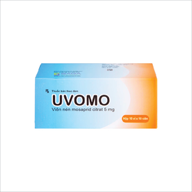 Thuốc Uvomo điều trị rối loạn tiêu hóa (10 vỉ x 10 viên)