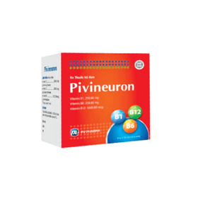 Thuốc Pivineuron Điều Trị Tình Trạng Thiếu Vitamin B (Hộp 10 Vĩ X 10 Viên)