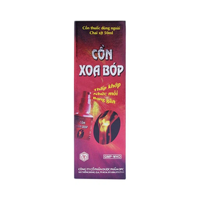 Cồn Xoa Bóp OPC Hỗ Trợ Giảm Nhức Mỏi, Thấp Khớp, Bong Gân (Chai 50ml)