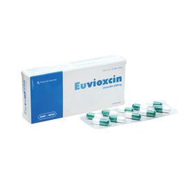 Thuốc Euvioxcin 500mg Hataphar trị nhiễm khuẩn (2 vỉ x 10 viên)
