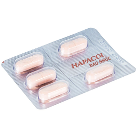 Thuốc Hapacol Đau Nhức giảm đau, kháng viêm (10 vỉ x 5 viên)