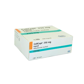Thuốc Cellcept 250mg Roche dự phòng hiện tượng thải ghép cấp tính (10 vỉ x 10 viên)