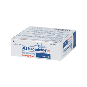 Thuốc A.T Furosemide inj điều trị phù nề (10 ống x 2ml)