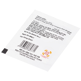 Thuốc Abamotic 5mg Phương Đông điều trị triệu chứng khó tiêu, ợ hơi, đầy bụng hộp 30 gói x 0,5g