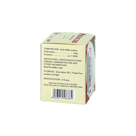 Thuốc Prencoid 5mg Pymepharco kháng viêm, chống dị ứng, ức chế miễn dịch (200 viên)