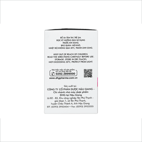 Thuốc Glumeform 500 DHG điều trị bệnh đái tháo đường tuýp 2 (10 vỉ x 10 viên)