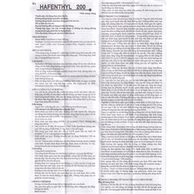 Thuốc Hafenthyl 200 Hasan điều trị tăng cholesterol máu (5 vỉ x 10 viên)