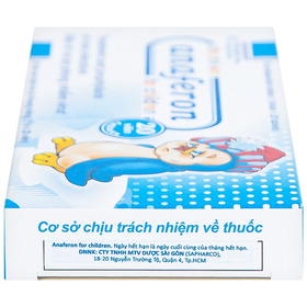 Thuốc Anaferon For Children Materia điều trị và dự phòng nhiễm virus (1 vỉ x 20 viên)