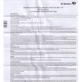 Thuốc Histalong - L 5mg Điều Trị Triệu Chứng Viêm Mũi Dị Ứng (Hộp 2 Vỉ X 10 Viên)