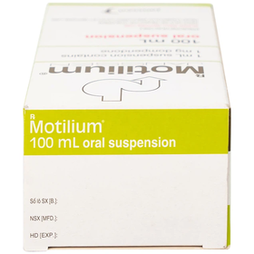 Hỗn dịch uống Motilium Janssen điều trị triệu chứng nôn và buồn nôn (100ml)