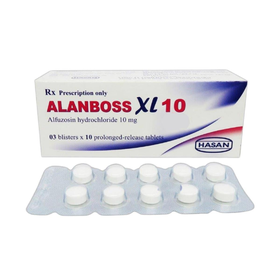 Thuốc Alanboss XL 10mg hỗ trợ điều trị triệu chứng chức năng của phì đại lành tính tuyến tiền liệt (Hộp 30 viên)