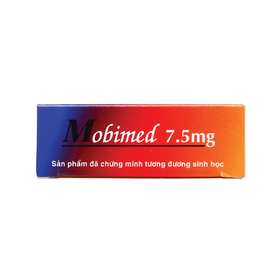 Viên nén Mobimed 7,5mg điều trị viêm khớp dạng thấp, viêm cột sống (2 vỉ x 10 viên)