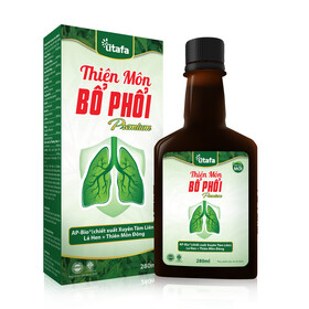 Siro Thiên Môn Bổ Phổi Premium hỗ trợ giảm ho, bổ phổi - Chai 280ml