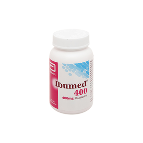 Thuốc Ibumed 400 Glomed giảm đau do cảm cúm, cảm lạnh, viêm khớp dạng thấp (10 vỉ x 10 viên)