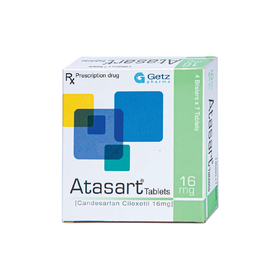 Thuốc Atasart-H 16mg/12.5mg Getz điều trị tăng huyết áp (4 vỉ x 7 viên)