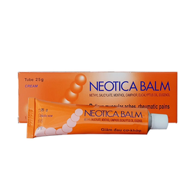 Kem bôi da Neotica Balm giảm đau nhức cơ (tuýp 25g)