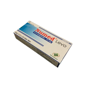 Thuốc Numed Levo 25mg điều trị tâm thần phân liệt, rối loạn lo âu (2 vỉ x 10 viên)