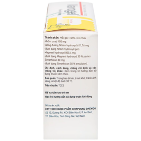 Thuốc VAROGEL S hỗ trợ điều trị viêm loét dạ dày (Hộp 20 gói)