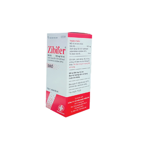 Thuốc Zibifer dự phòng và điều trị thiếu máu do thiếu sắt ( 60 ml)