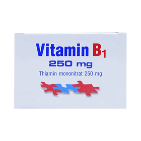 Thuốc Vitamin B1 250mg hỗ trợ điều trị bệnh do thiếu Vitamin B1 (Hộp 200 viên)