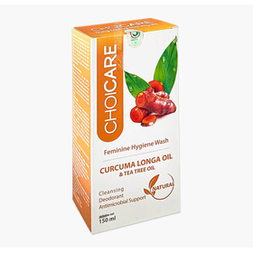 Dung dịch vệ sinh phụ nữ Choicare Nghệ làm sạch, khử mùi (150ml)